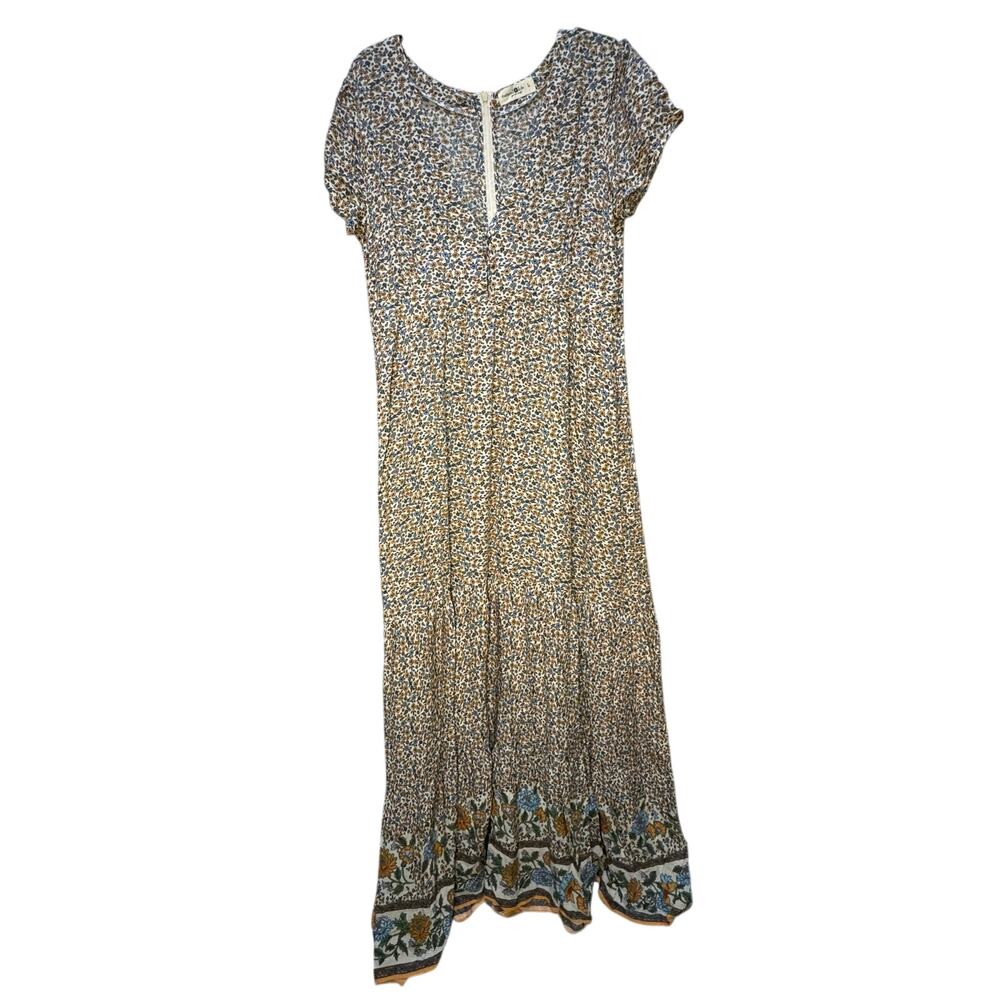 Natural Life Evangeline Floral Maxi Dress L